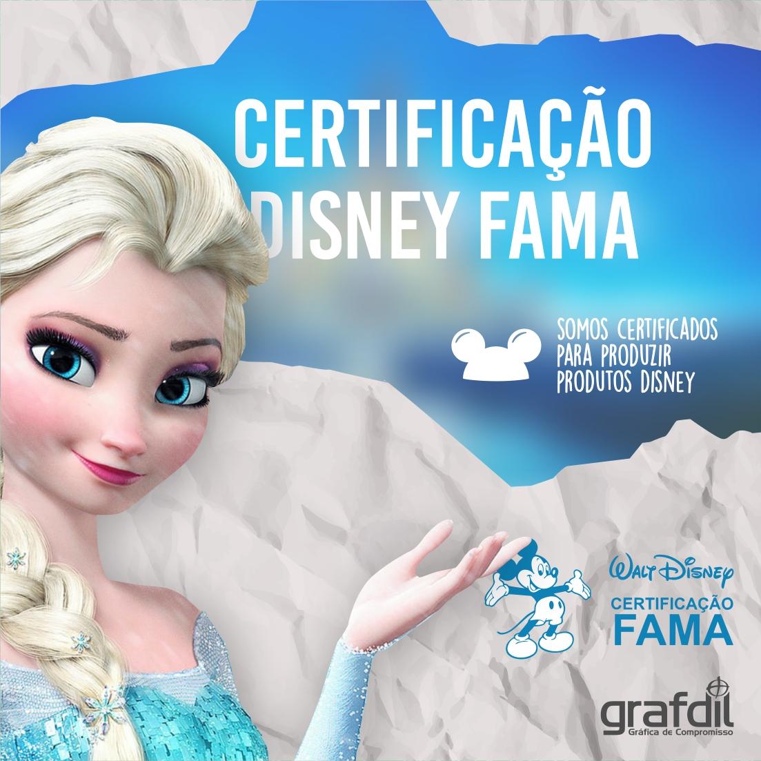 Certificação Disney FAMA
